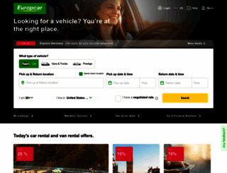 m.europcar.com screenshot