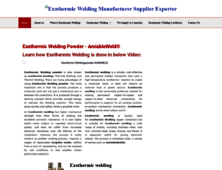 m.exothermicweldingmanufacturer.com screenshot