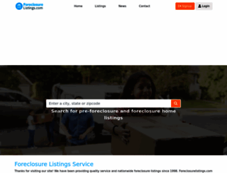 m.foreclosurelistings.com screenshot
