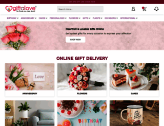 m.giftalove.com screenshot