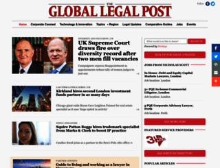 m.globallegalpost.com screenshot