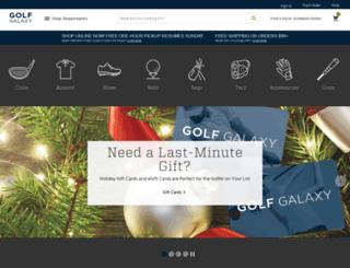 m.golfgalaxy.com screenshot