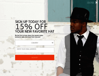 m.hats.com screenshot