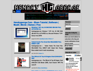 m.hendrygeorge.com screenshot