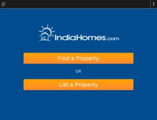 m.indiahomes.com screenshot