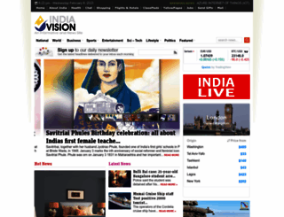 m.indiavision.com screenshot