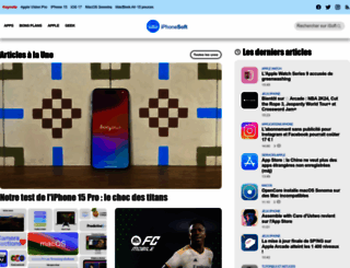 m.iphonesoft.fr screenshot