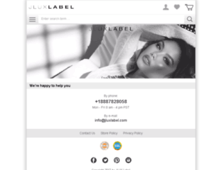 m.jluxlabel.com screenshot