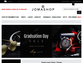 m.jomashop.com screenshot