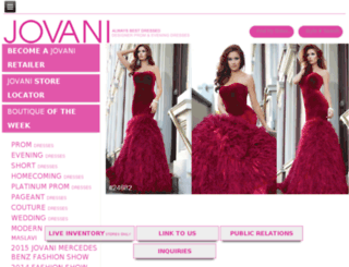 m.jovani.com screenshot