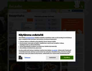m.kotikokki.net screenshot