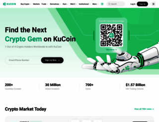 m.kucoin.com screenshot