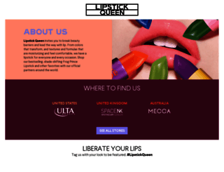 m.lipstickqueen.com screenshot