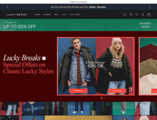 m.luckybrand.com screenshot
