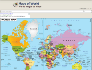 m.mapsofworld.com screenshot