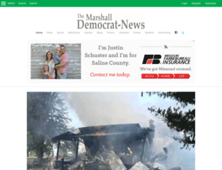 m.marshallnews.com screenshot