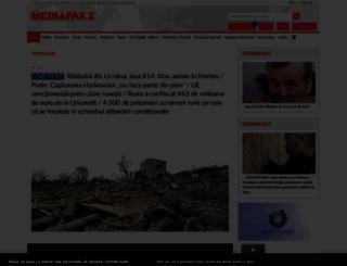 m.mediafax.ro screenshot