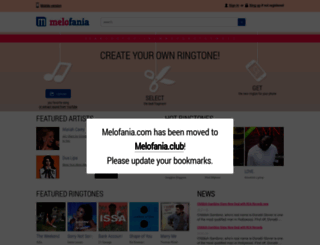 m.melofania.com screenshot