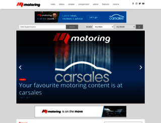 m.motoring.com.au screenshot