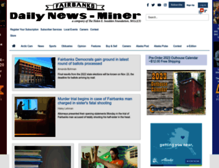 m.newsminer.com screenshot