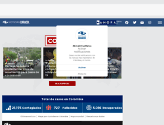m.noticiascaracol.com screenshot