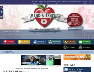 m.palmbeachschools.org screenshot