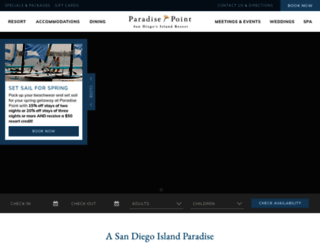m.paradisepoint.com screenshot