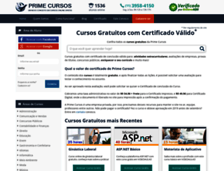 m.primecursos.com.br screenshot