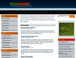 m.pureexample.com screenshot