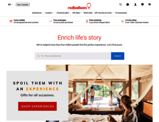 m.redballoon.com.au screenshot