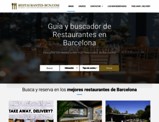 m.restaurantes-bcn.com screenshot