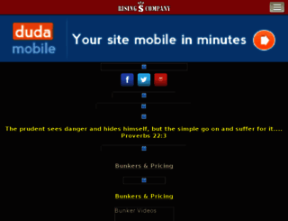 m.risingsbunkers.com screenshot
