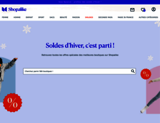 m.shopalike.fr screenshot
