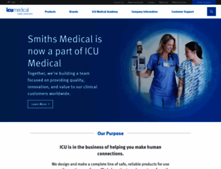 m.smiths-medical.com screenshot