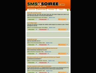 m.sms2soiree.com screenshot