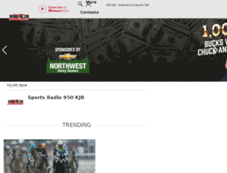 m.sportsradiokjr.com screenshot
