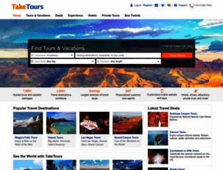 m.taketours.com screenshot