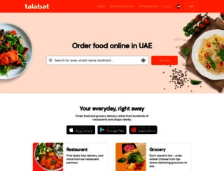 m.talabat.com screenshot
