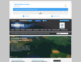 m.tendencias21.net screenshot