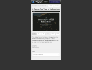 m.thefwa.com screenshot