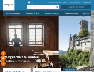 m.thueringen-tourismus.de screenshot