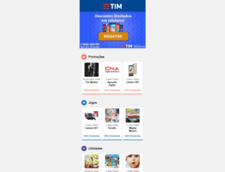 m.tim.com.br screenshot