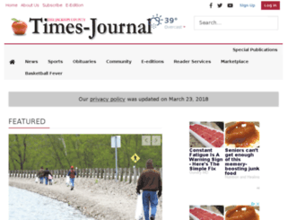 m.timesjournal.com screenshot
