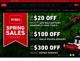 m.toro.com screenshot