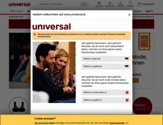 m.universal.at screenshot