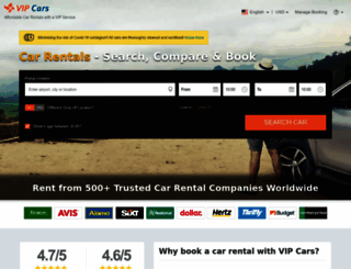 m.vipcars.com screenshot