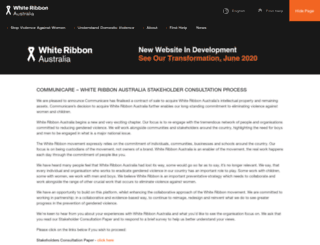 m.whiteribbon.org.au screenshot