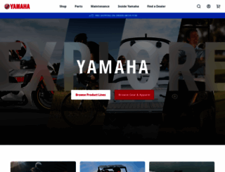 m.yamaha-motor.com screenshot