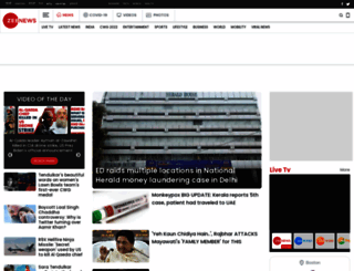 m.zeenews.com screenshot