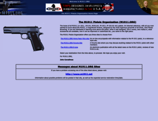m1911.org screenshot
